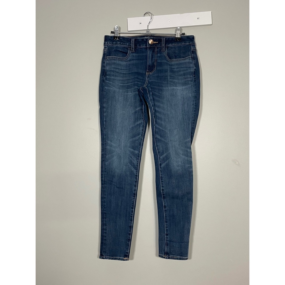 American Eagle Jegging Women 4 Short Dark Wash 360 Super Stretch Skinny Jeans